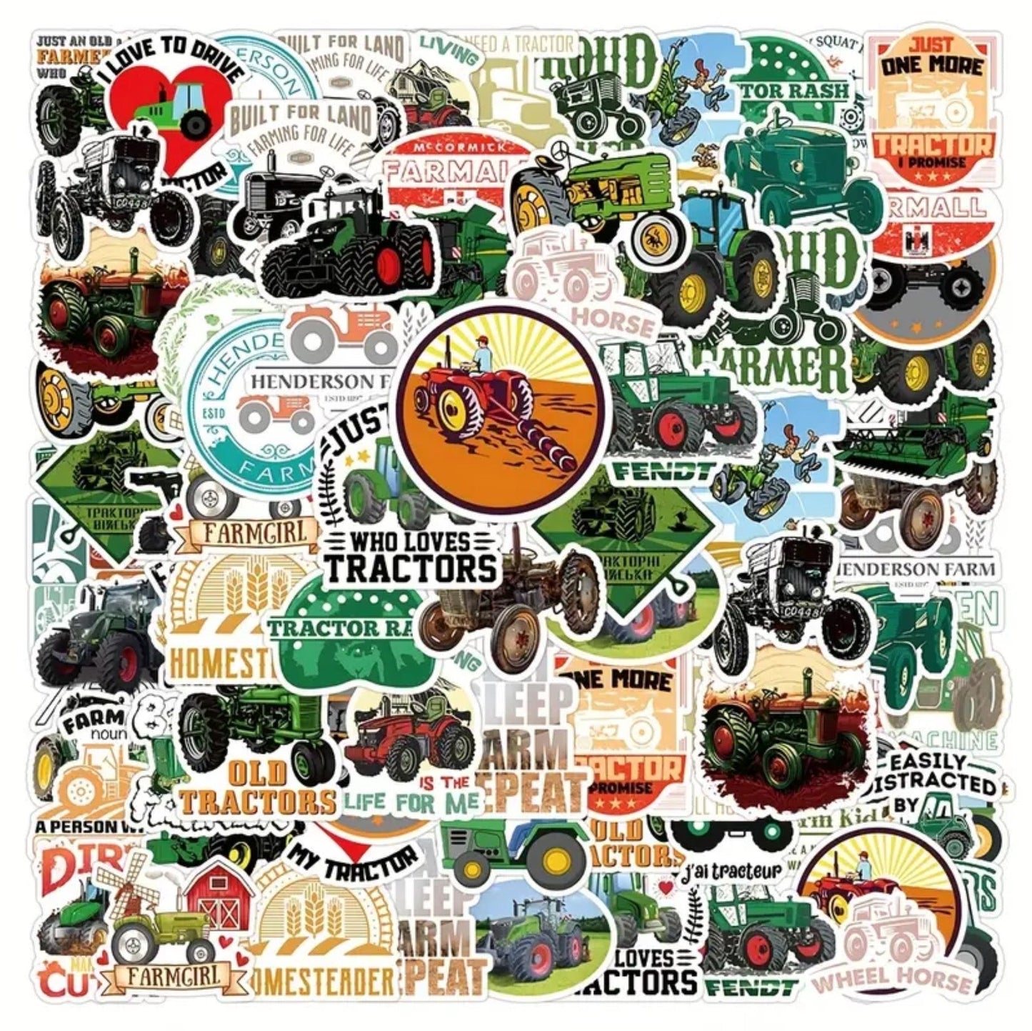 Stickers - Tractors Farm