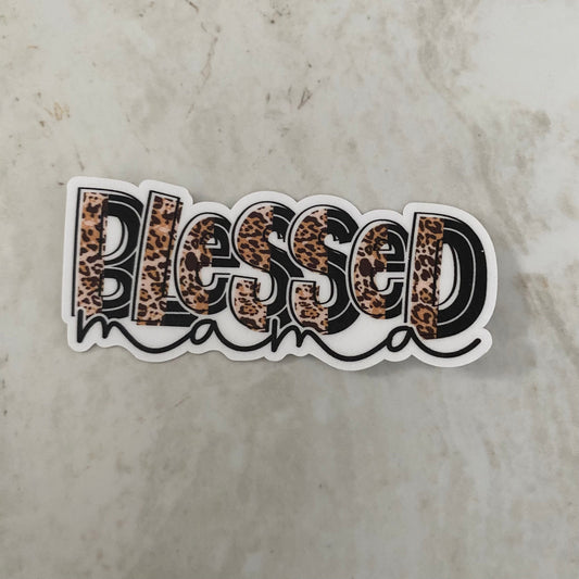 Vinyl Sticker - Mama - Blessed Mama