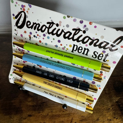 Pen - Demotivational Set