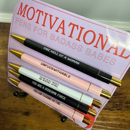 Pen - Motivational Badass Set