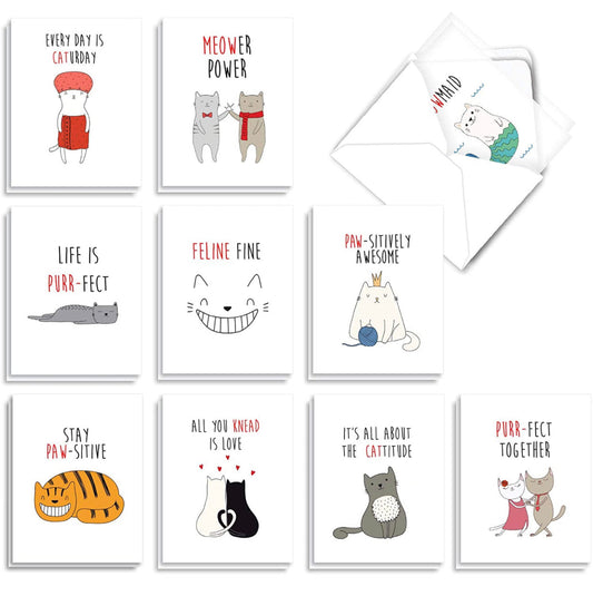 Greeting Card - Cats