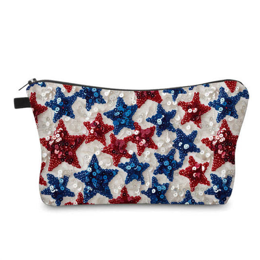 Pouch - Americana - Sequin Stars - PREORDER 5/15-5/18