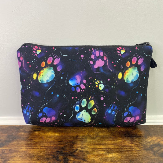 Pouch - Neon Paw Rainbow - PREORDER 5/14-5/16